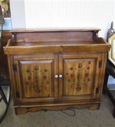 ARE YOU CRAFTY  OR MUSICAL?  SIDEBOARD STYLE  MAGNOVOX STEREO CABINET WITH STEREO SYSTEM OR SIDEBOARD