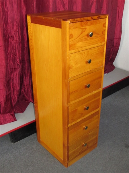 GREAT LITTLE 6 DRAWER CHEST OF DRAWERS