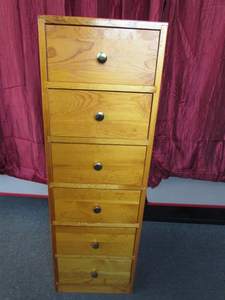 GREAT LITTLE 6 DRAWER CHEST OF DRAWERS
