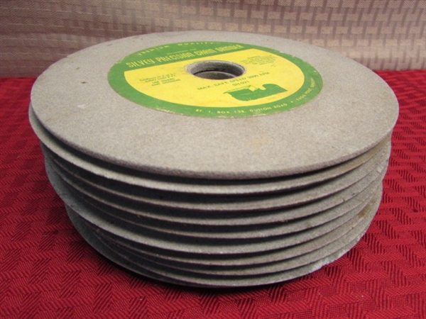 TEN CHAINSAW GRINDING/SHARPENING WHEELS TO KEEP YOUR SAW NICE & SHARP