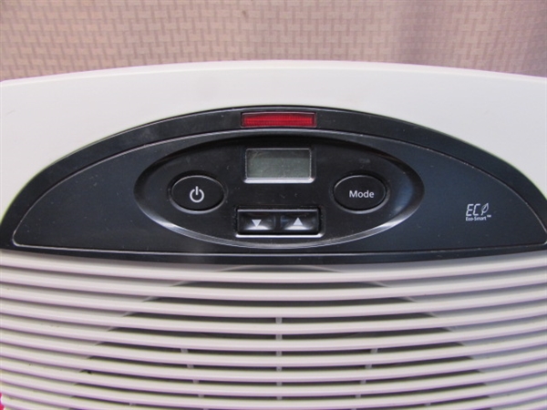 HOLMES ECOSMART HEATER & 27 ALOHA BREEZE COOLING TOWER FAN-HOT OR COLD AS YOU LIKE IT!