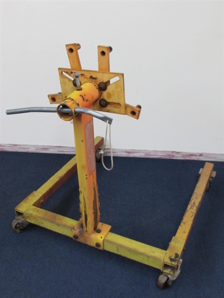 HEAVY DUTY ROLLING ENGINE STAND