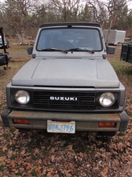 HEAD ON OUT TO THE HIGH COUNTRY! 1987 SUZUKI SAMURAI, 4WD  -- 193,262 MILES