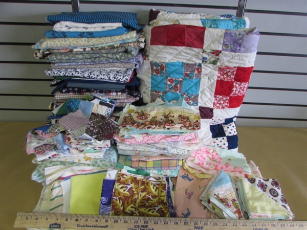 MORE COTTON FOR THE QUILTERS, SEWISTS-FANTASTIC QUALITY FABRIC