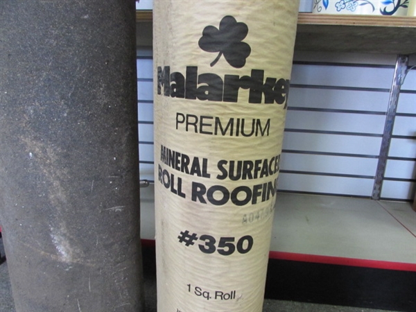A ROLL & A HALF OF PREMIUM MINERAL SURFACE ROLL ROOFING
