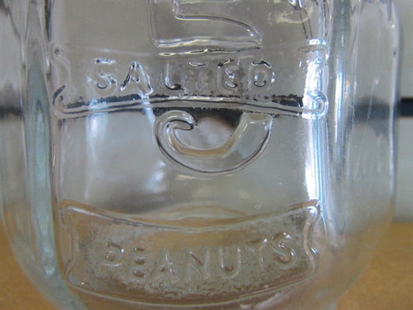OLD CANNING JARS, GREAT COLLECTIBLES - BLUE-WIRE BAIL - GLASS LIDS & MORE