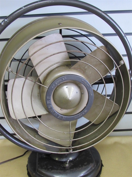 COOL INDUSTRIAL VINTAGE ATOMIC SPACE AGE KENMORE DUCTED FAN