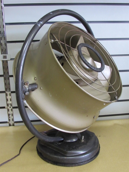 COOL INDUSTRIAL VINTAGE ATOMIC SPACE AGE KENMORE DUCTED FAN