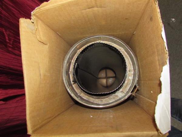 SUPERVENT INSULATED CHIMNEY PIPE-APPEARS TO BE NEW & NEVER USED!