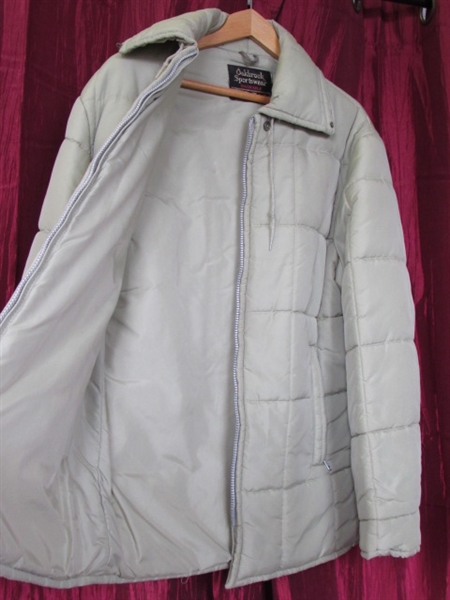 VERY NICE QUILTED JACKET TO KEEP YOU WARM FOR A MAN OR WOMAN
