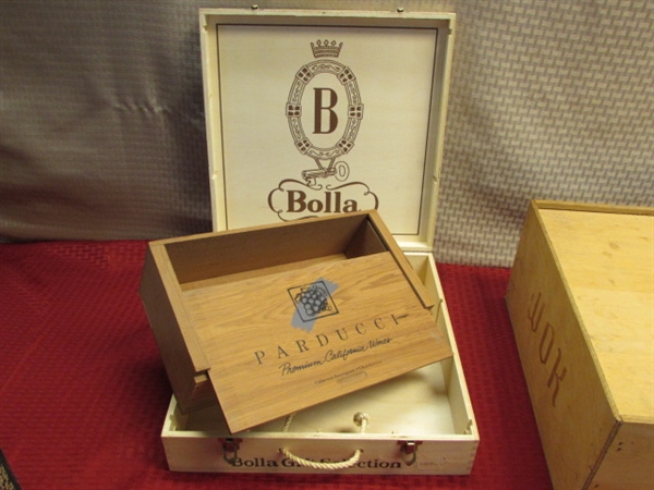 GREAT SELECTION OF NIFTY BOXES FOR YOUR CREATIVE PROJECT BOXES-WOOD, VINTAGE METAL &  MORE