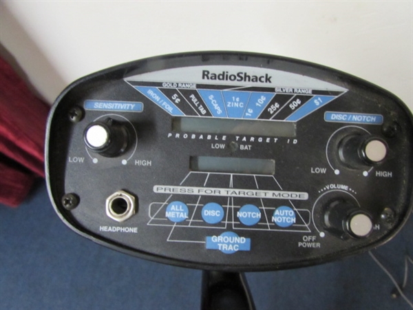 RADIO SHACK DISCOVERY 3000 METAL DETECTOR