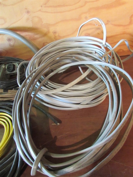 LOADS OF ELECTRICAL WIRE
FOR EVERY PURPOSE