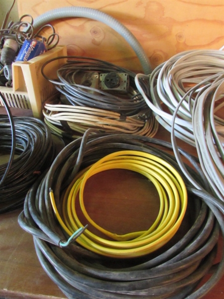 LOADS OF ELECTRICAL WIRE
FOR EVERY PURPOSE