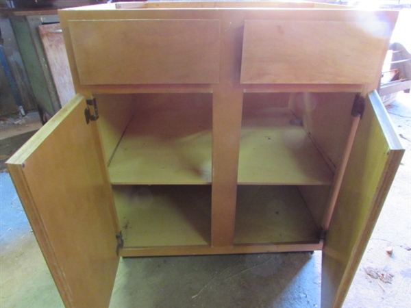 DOUBLE DRAWER BASE CABINET