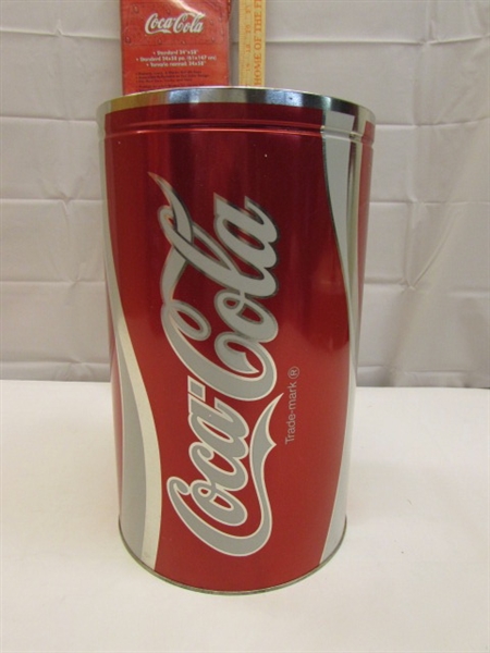 COCA-COLA TINS/PAPER CUPS/POLAR BEAR/AUTO SUN SHADE