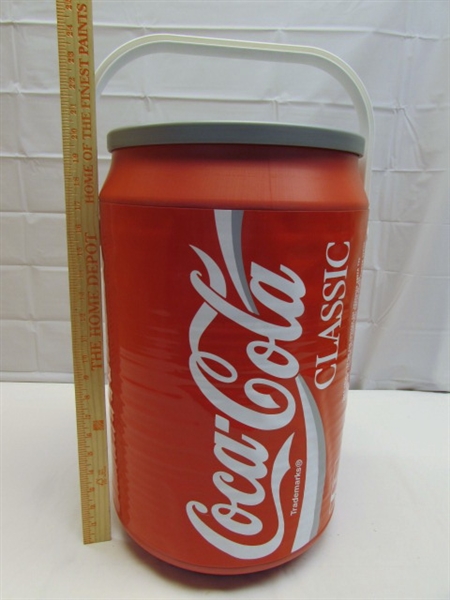 COCA-COLA CAN COOLER WITH HANDLE