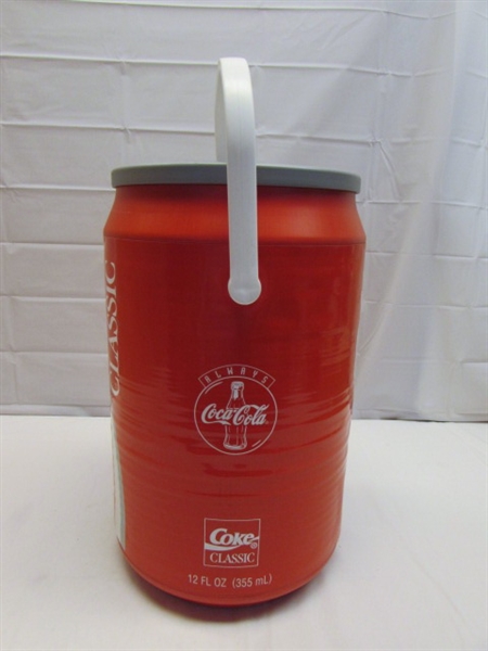COCA-COLA CAN COOLER WITH HANDLE