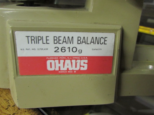 OHAUS SCALE