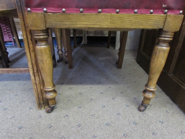 ANTIQUE DINING ROOM CHAIRS