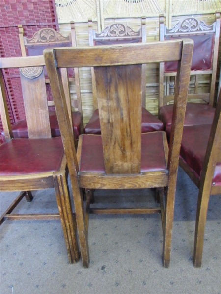 ANTIQUE DINING ROOM CHAIRS