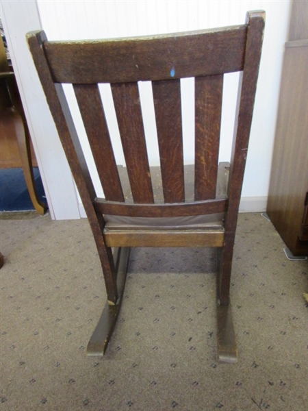 SMALL VINTAGE ROCKING CHAIR