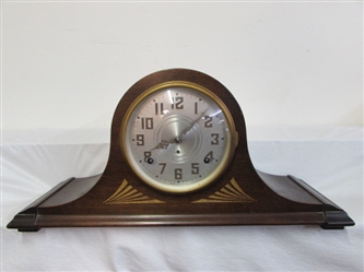 ANTIQUE PLYMOUTH MANTLE CLOCK