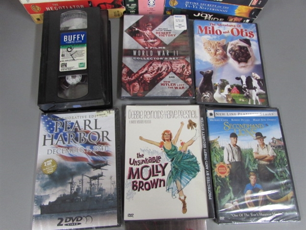 VHS & DVD'S