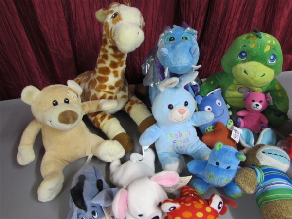 STUFFED ANIMALS FOR THE LITTLE ONES