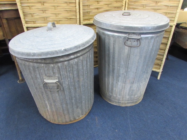 GARBAGE CANS & MORE