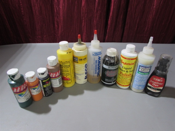 PAINTS, STAINS AND MORE