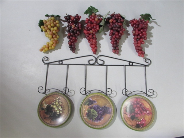 GRAPE AND FLORAL LOT