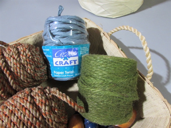 VINTAGE CRAFT SUPPLIES FOR BEADING, MACRAME & MORE