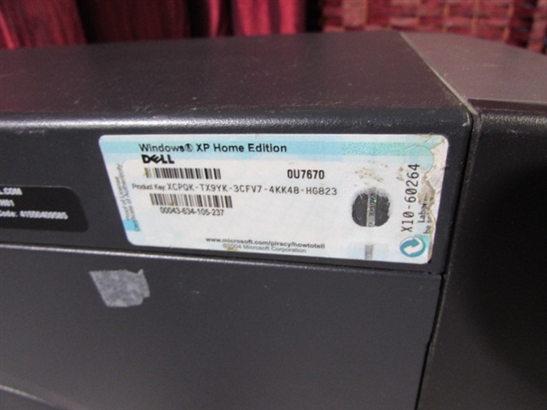 DELL COMPUTER & HP ALL IN ONE PRINTER