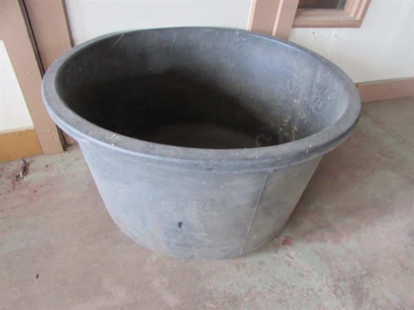 ALL PURPOSE TUB & A SPRINKLER *LOCATED OFF SITE #1*