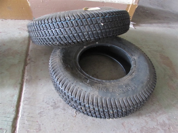 CLASS II HITCH AND GARDEN TIRES *LOCATED OFF SITE #1*