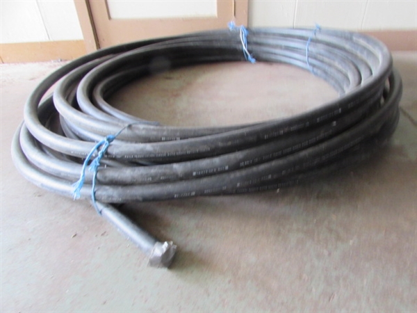 LARGE ROLL OF BLACK PVC *LOCATED OFF SITE #1*