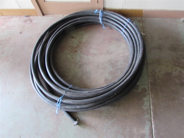 LARGE ROLL OF BLACK PVC *LOCATED OFF SITE #1*