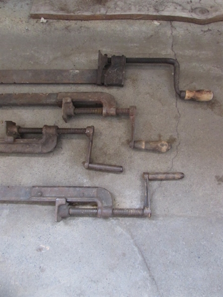 VINTAGE BAR CLAMPS *LOCATED OFF SITE #1*