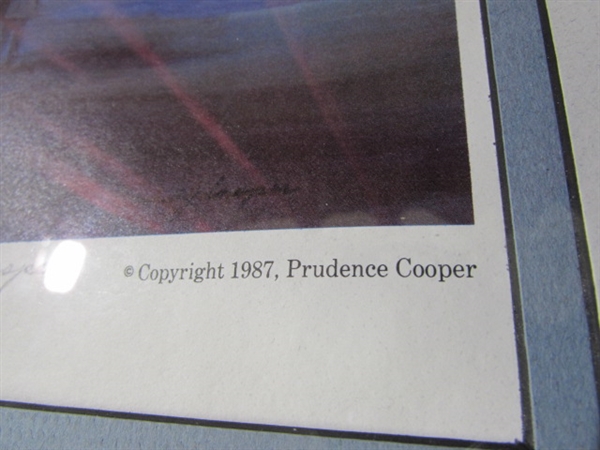 SIGNED & NUMBERED PRUDENCE COOPER PRINT