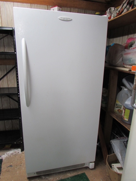 14 CU FT FRIGIDAIRE UPRIGHT COMMERCIAL FROST FREE FREEZER *LOCATED OFF SITE #3*