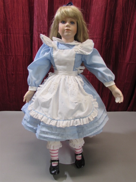 alice in wonderland soft doll