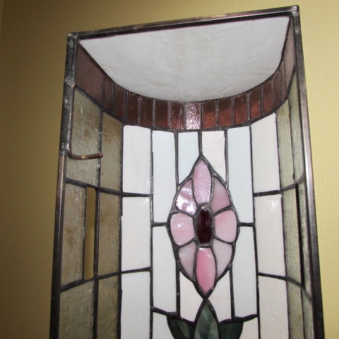 STAINED GLASS LIGHT COVER
