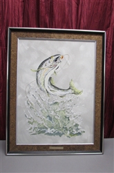 VINTAGE LIMITED EDITION "STEELHEAD TROUT" BY D.W. ANDREWS