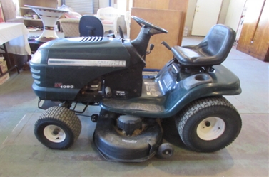 CRAFTSMAN LT1000 RIDING LAWNMOWER WITH 42" MOWER DECK *LOCATED OFF-SITE*