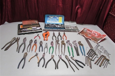 COMBINATION SOCKET SETS, PLIERS AND MORE