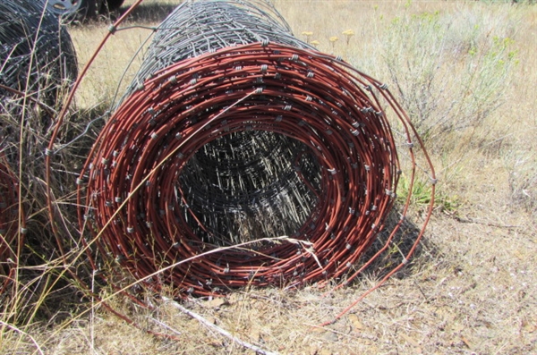 2 ROLLS OF WIRE FENCING