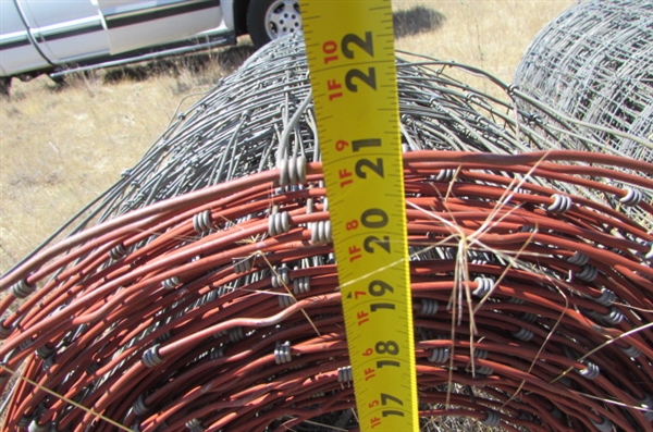 2 ROLLS OF WIRE FENCING