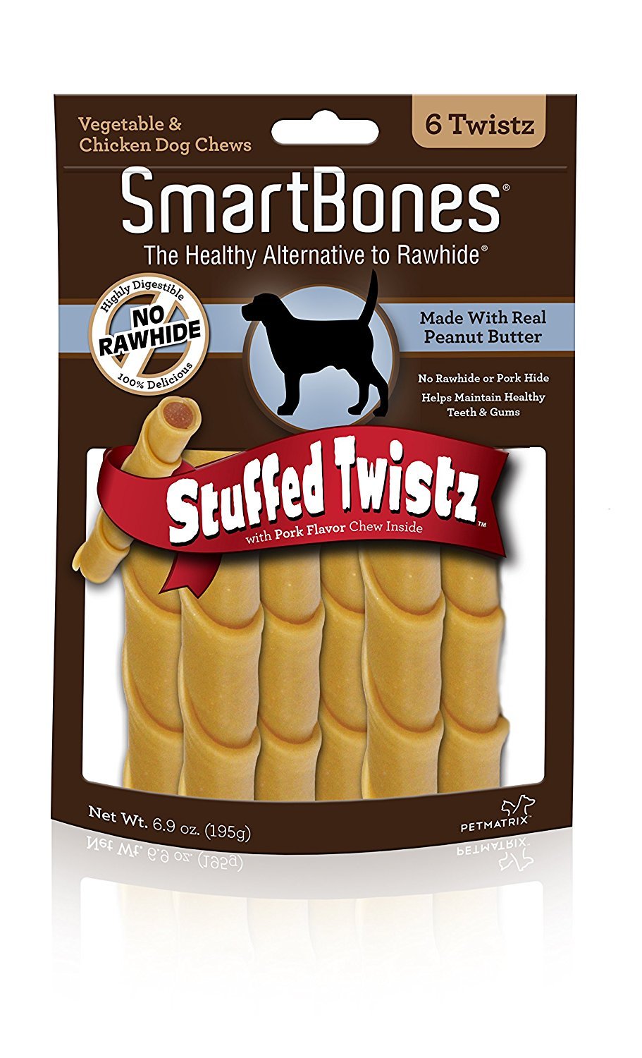 smart bones stuffed twistz