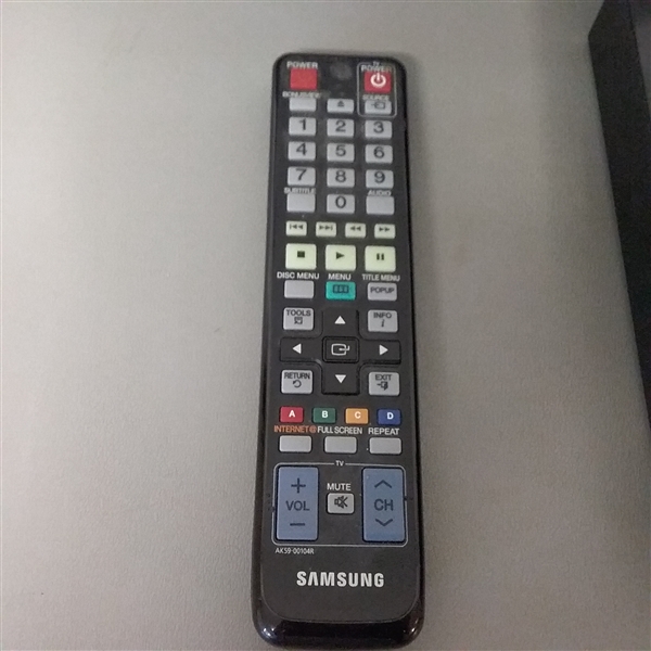 Samsung Blu-ray Disc Player with Remote